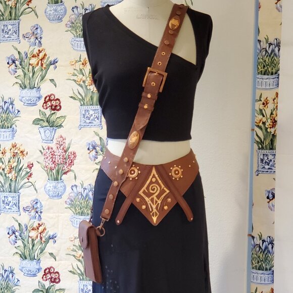 BOHO Contoured belt - BRAND NEW -AVAILABLE WITH  –crossbody strap and phone case main image 5
